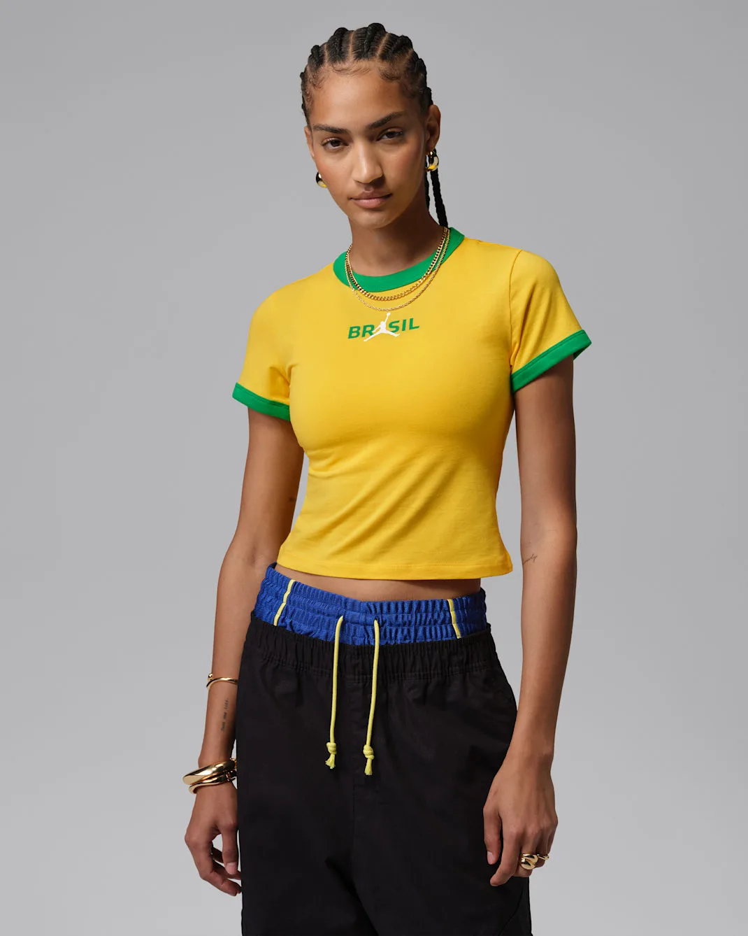 Ideally Reliable Brazil 2026 Women's Official Soccer Jersey - Authentic Fan Merchandise