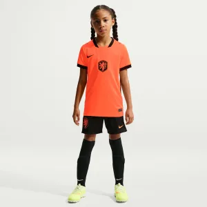 Alternative view of Netherlands 2026 Stadium Home Big Kids' Nike Dri-FIT Soccer Replica Jersey