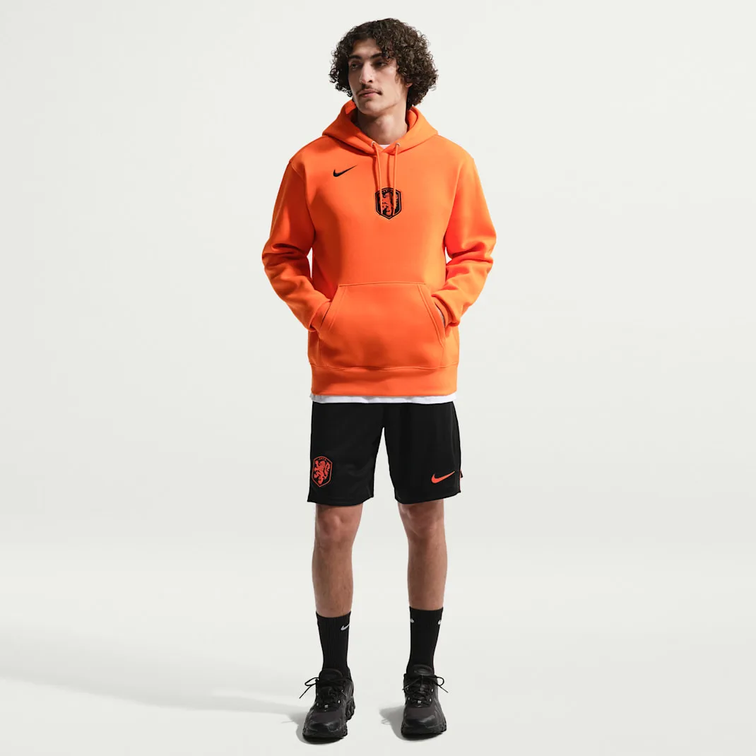 Netherlands Club Men's Nike Soccer Pullover Hoodie - Image 4