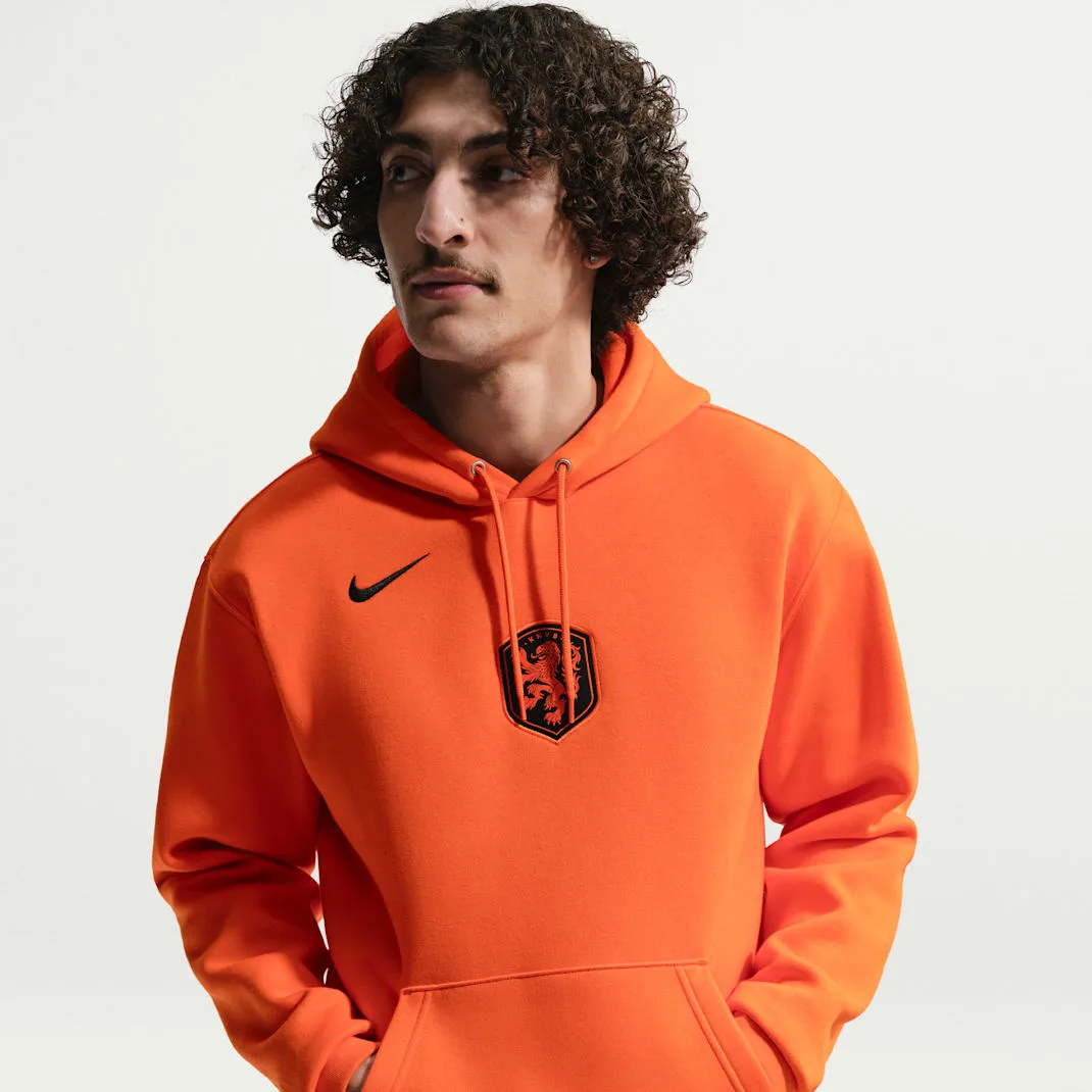 Netherlands Club Men's Nike Soccer Pullover Hoodie - Image 6
