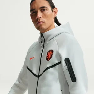 Alternative view of Netherlands Tech Fleece Windrunner Men's Nike Soccer Full-Zip Hoodie