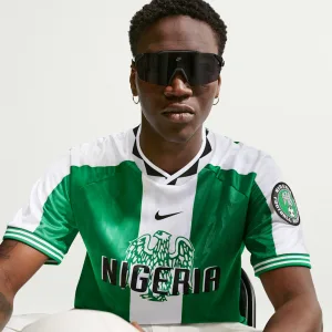 Alternative view of Nigeria 1996 Reissue Men's Nike Dri-FIT Soccer Replica Jersey