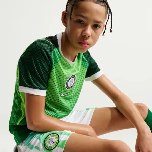 Alternative view of Nigeria 2026 Stadium Away Big Kids' Nike Soccer Dri-FIT Replica Shorts