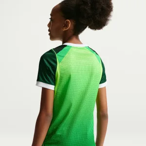 Alternative view of Nigeria 2026 Stadium Home Big Kids' Nike Dri-FIT Soccer Short-Sleeve Jersey