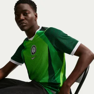 Alternative view of Nigeria 2026 Stadium Home Men's Nike Dri-FIT Soccer Short-Sleeve Jersey