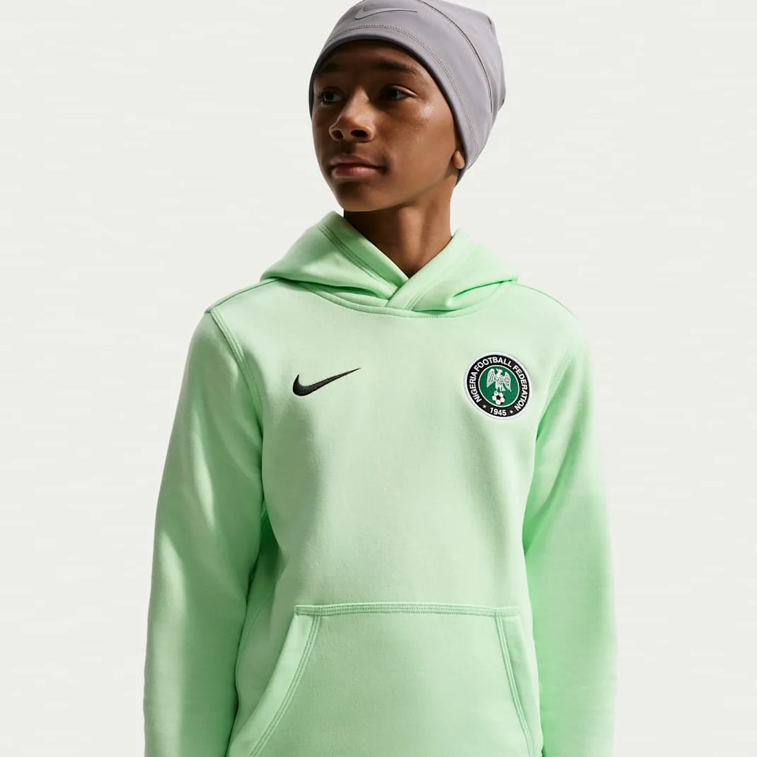 Nigeria Club Big Kids' (Boys') Nike Soccer Pullover Hoodie - Image 6