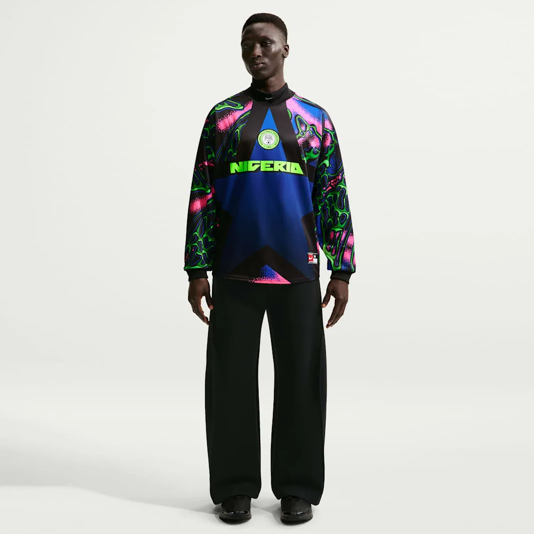 Nigeria Hollywood Keeper Men's Nike Soccer Shirt - Image 4