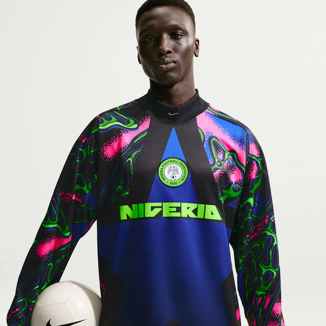 Nigeria Hollywood Keeper Men's Nike Soccer Shirt - Image 6