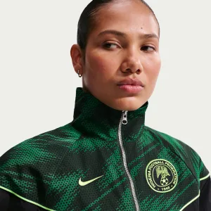 Alternative view of Nigeria Windrunner Women's Nike Soccer UV Woven Jacket
