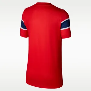 Alternative view of Norway 2026 Stadium Home Big Kids' Nike Dri-FIT Soccer Replica Jersey