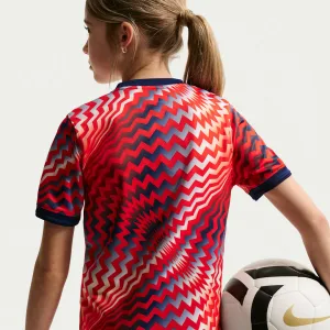 Alternative view of Norway Big Kids' Nike Dri-FIT Soccer Pre-Match Short-Sleeve Top