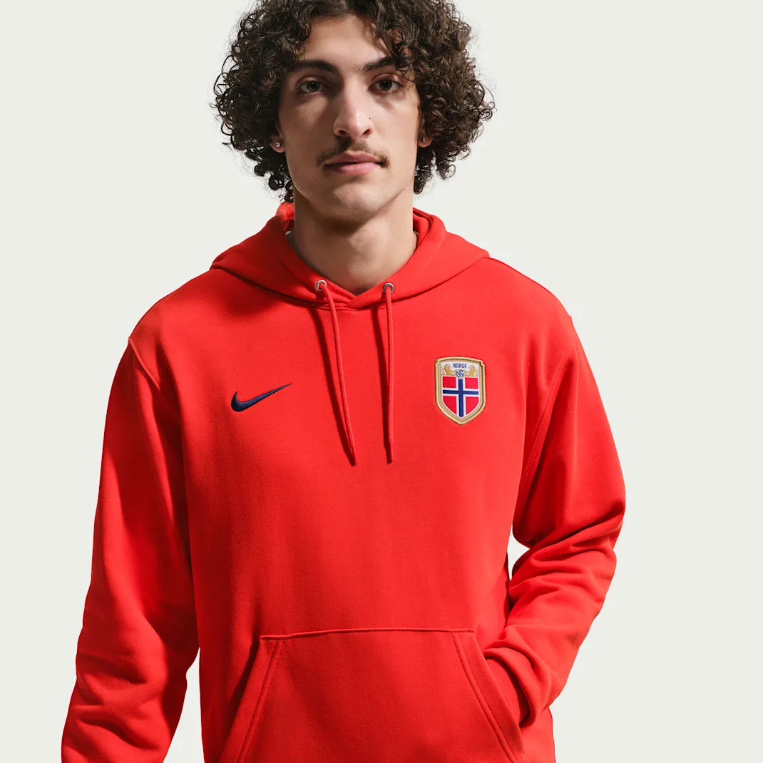 Norway Club Men's Nike Soccer French Terry Pullover Hoodie - Image 6