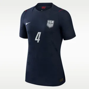 Alternative view of Tyler Adams USMNT 2026 Match Away Women's Nike Dri-FIT ADV Soccer Jersey