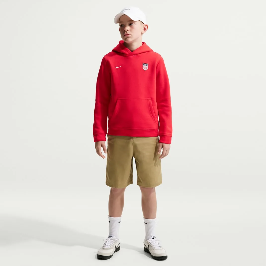USA Club Big Kids' (Boys') Nike Soccer Pullover Hoodie - Image 2
