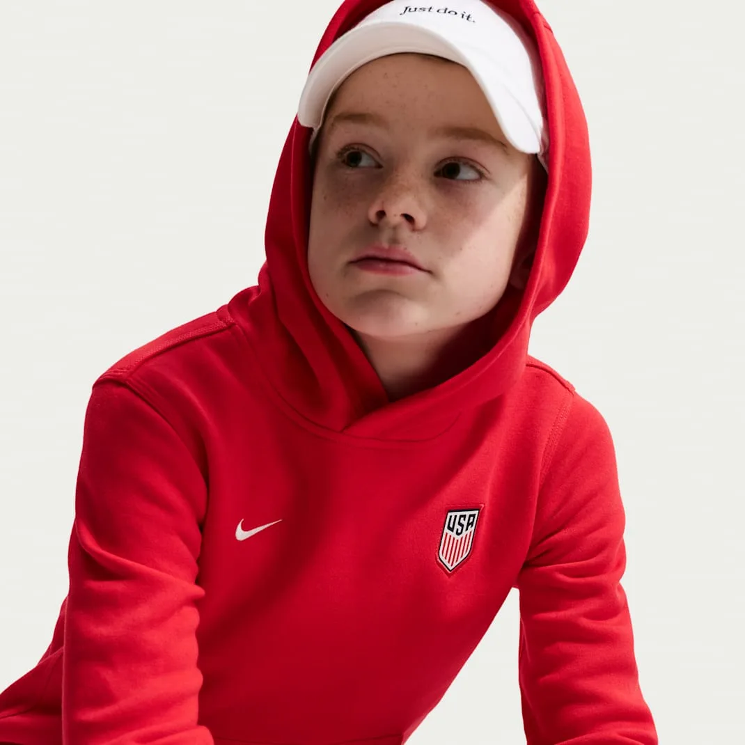 USA Club Big Kids' (Boys') Nike Soccer Pullover Hoodie - Image 5