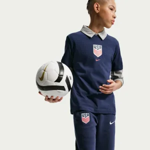 Alternative view of USMNT Club Fleece Big Kids' (Boys') Nike Soccer Joggers