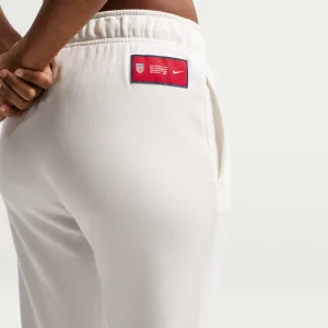 Alternative view of USMNT Club Fleece Women's Nike Soccer Mid-Rise Pants