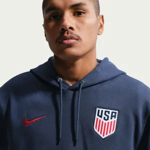 Alternative view of USMNT Club Men's Nike Soccer French Terry Pullover Hoodie