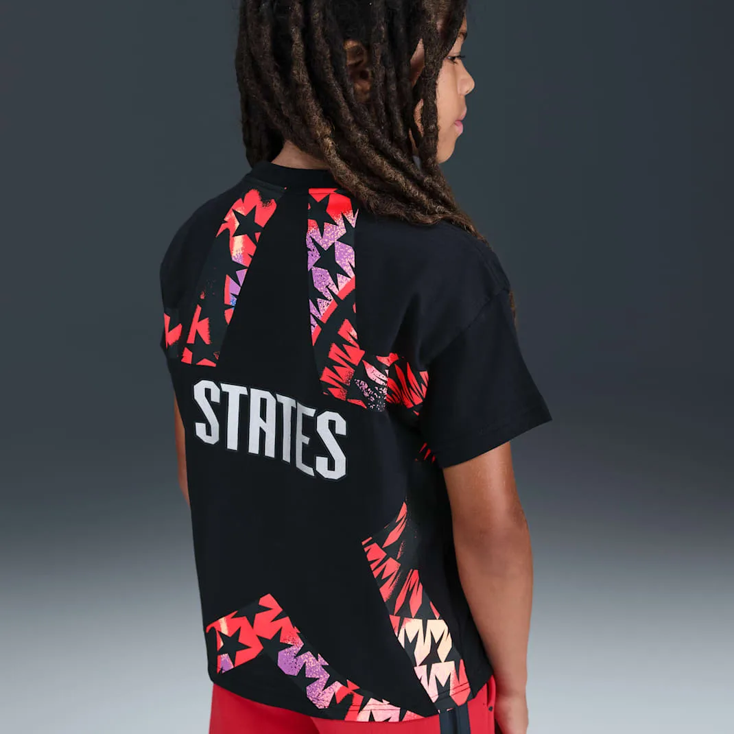 USMNT Premium Goalkeeper Big Kids' Nike Soccer T-Shirt - Image 3