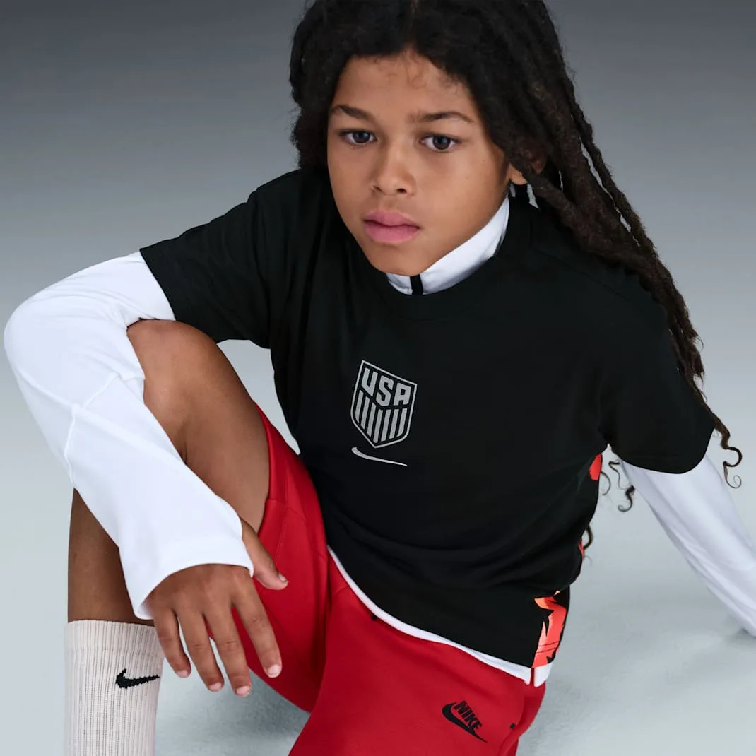 USMNT Premium Goalkeeper Big Kids' Nike Soccer T-Shirt - Image 5