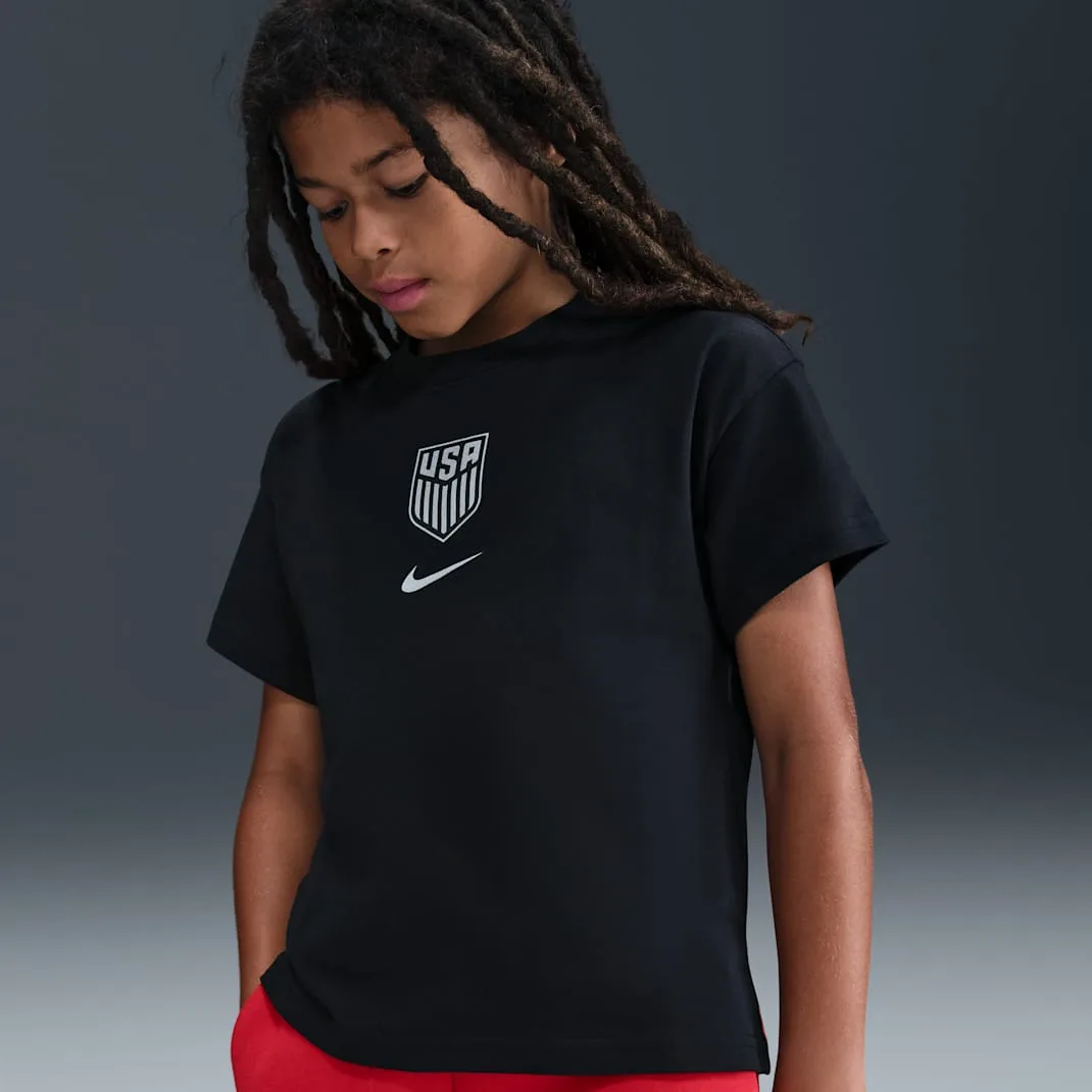 USMNT Premium Goalkeeper Big Kids' Nike Soccer T-Shirt - Image 6