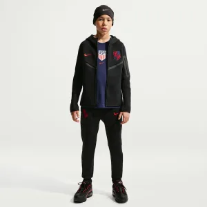 Alternative view of USMNT Tech Fleece Big Kids' (Boys') Nike Soccer Full-Zip Hoodie