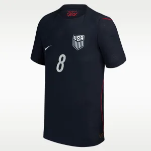 Alternative view of Weston McKennie USMNT 2026 Match Away Big Kids' Nike Dri-FIT ADV Soccer Jersey