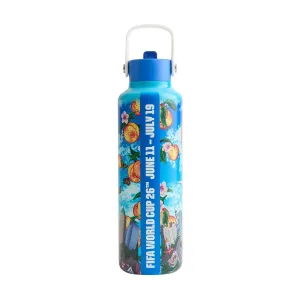 Alternative view of World Cup 2026 Atlanta Poster Water Bottle