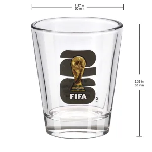 Alternative view of World Cup 2026 Emblem Shot Glass Set