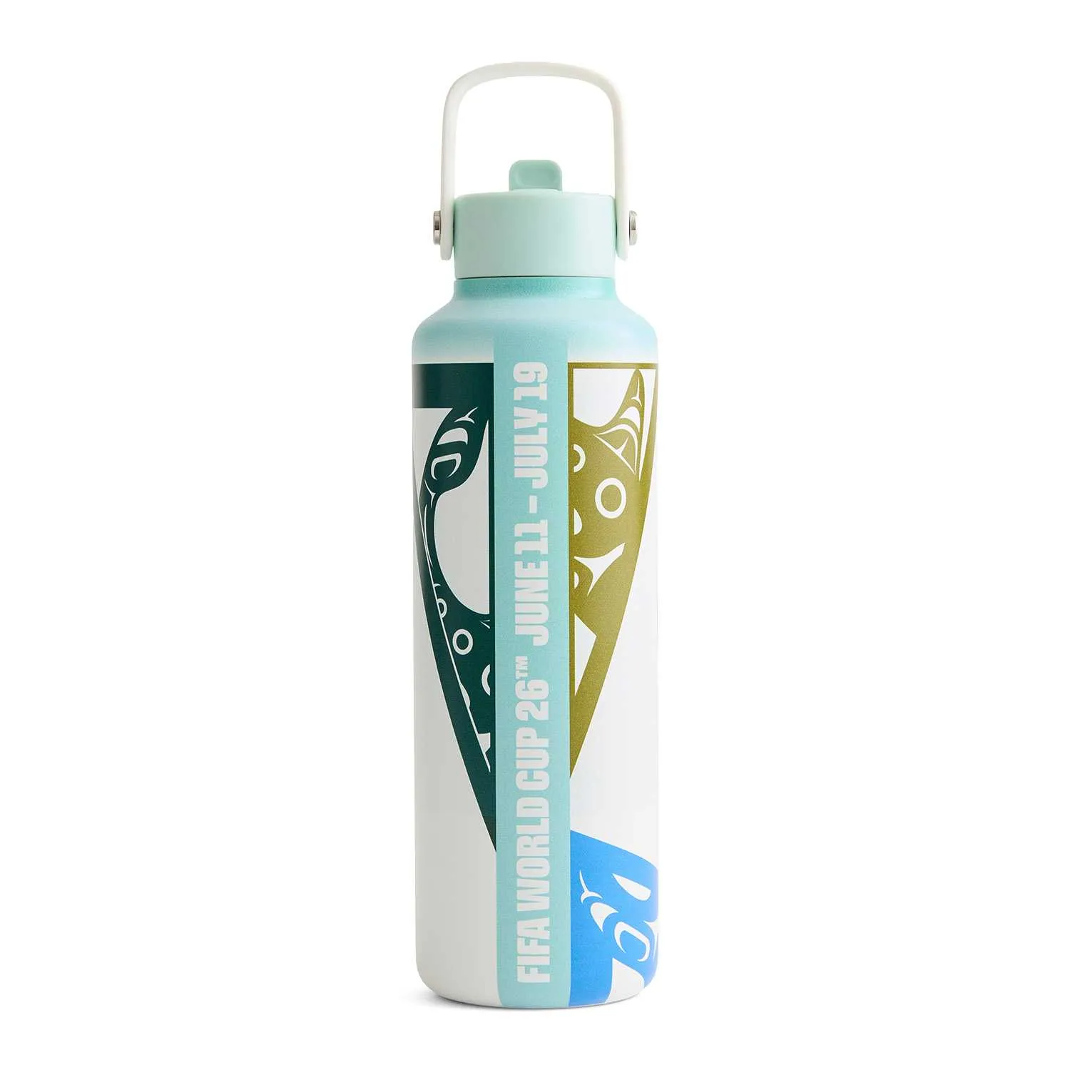 World Cup 2026 Vancouver Poster Water Bottle - Image 2